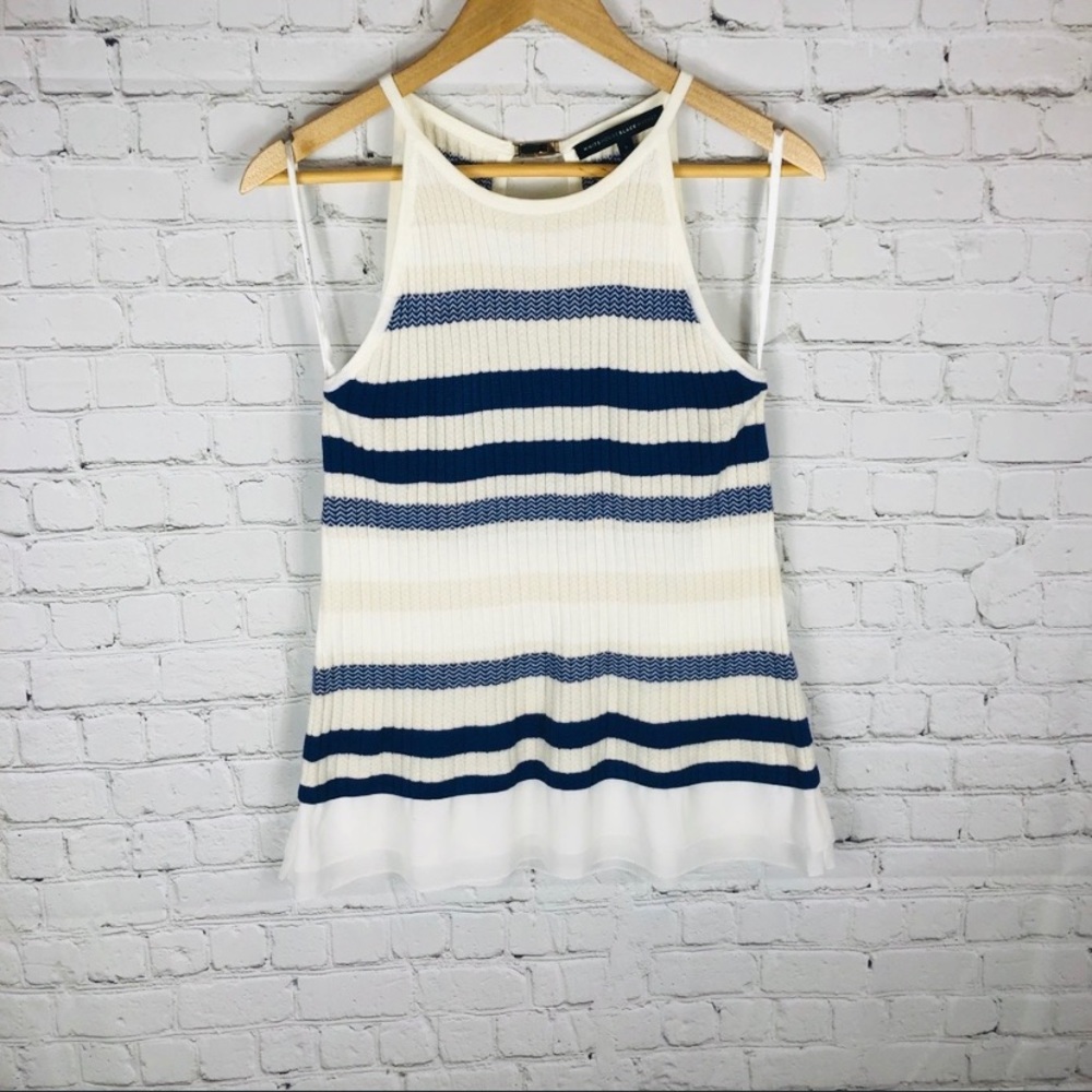 White House Black Market Knit Top- Small EUC - Picture 1 of 6